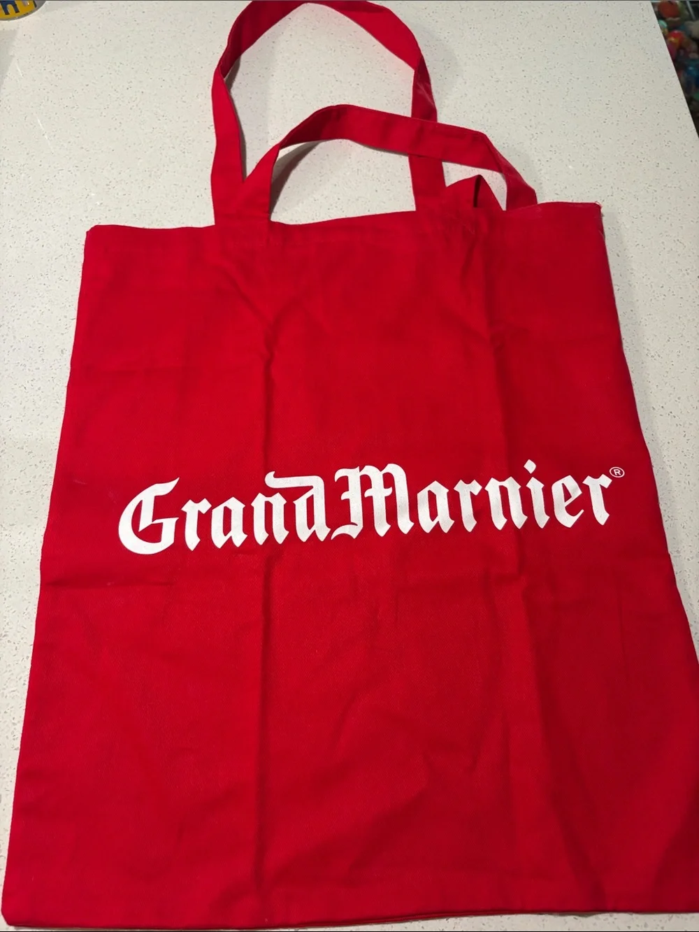 Grand Marnier Fun Kit Red Tote Bag and Fan Set - Red